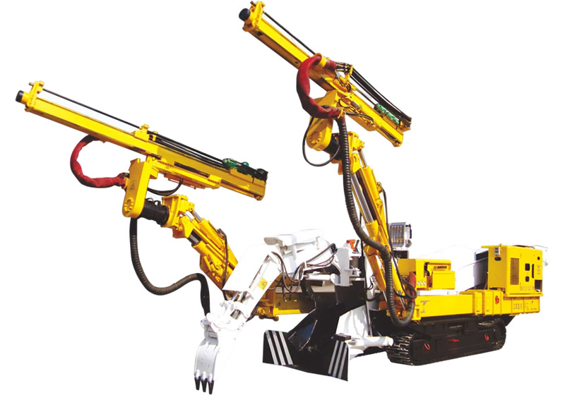 Rock Tunnel Double Arm Drilling Rig